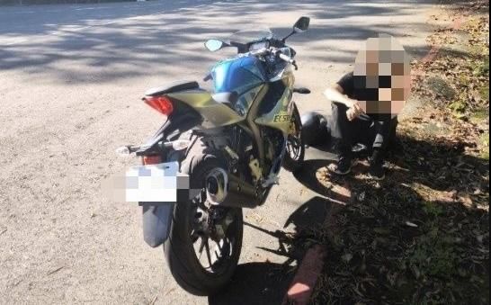 北市機車騎士低血糖山道自摔受困　暖警及時援助揪感心
