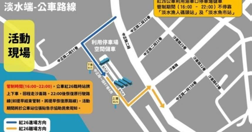 淡水仲夏煙火秀3連發！　8/10登場道路管制一次看
