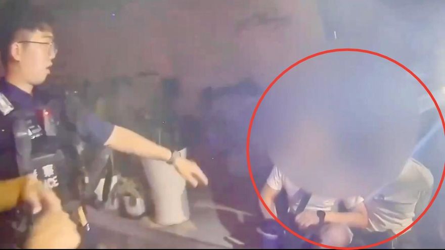 影/北市條通酒吧2男酒後爆口角互毆　全遭帶回法辦