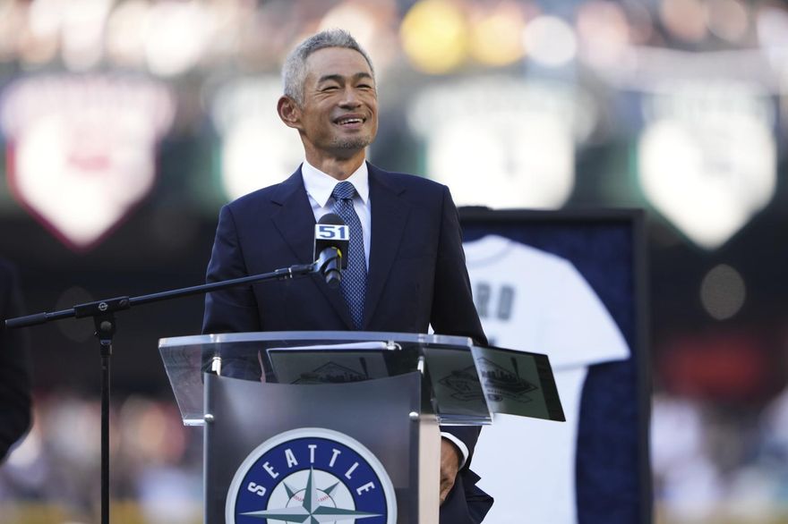 MLB/水手退休51號！鈴木一朗感謝老婆　「期待賽後一起吃熱狗」