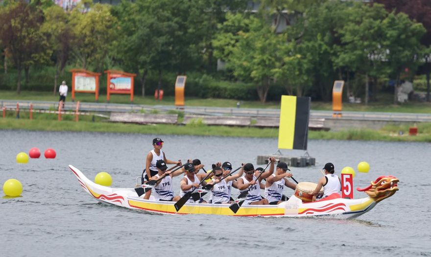 成都世運/中華隊再奪牌！龍舟8人座200公尺摘銅