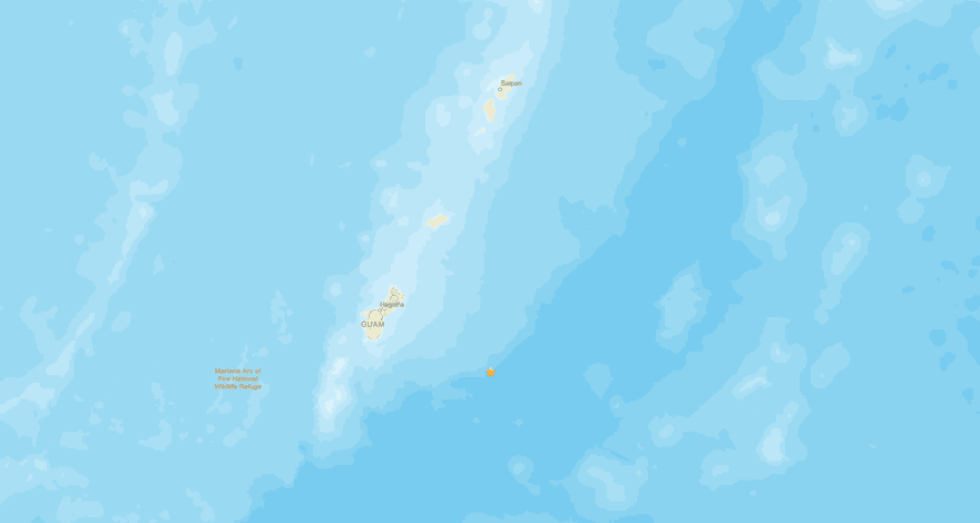 關島外海搖了！規模5.9「極淺地震」　無海嘯風險