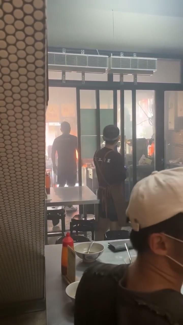 影/彰化阿三肉圓大火最新！顧客「端肉圓逃生」店家回應了