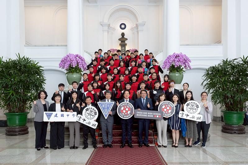 建中樂旗聯隊奪冠　賴清德致賀：全體人民共享榮耀