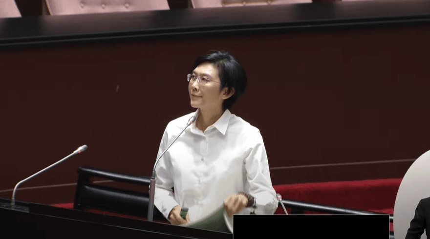 林岱樺開嗆！質詢卓榮泰喊「主張普發現金1萬」：救救賴總統