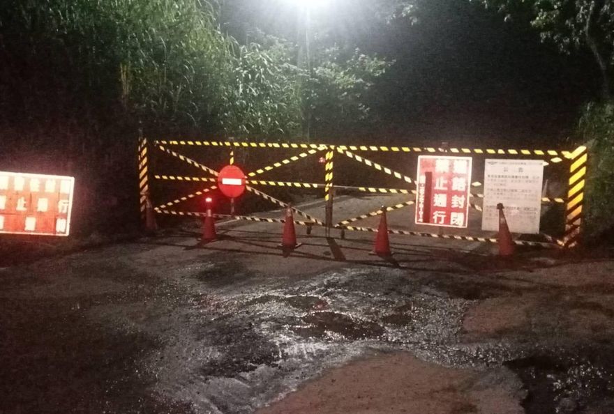 楊柳颱風來勢洶洶　高雄山區3路段上午9時預警性封閉