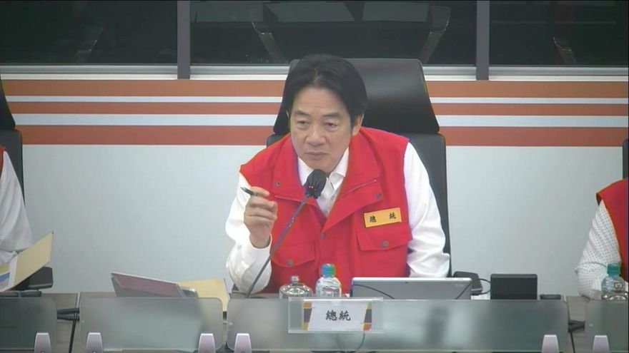 視導楊柳颱風防災　賴清德澄清「國軍不進民宅救災」是誤會