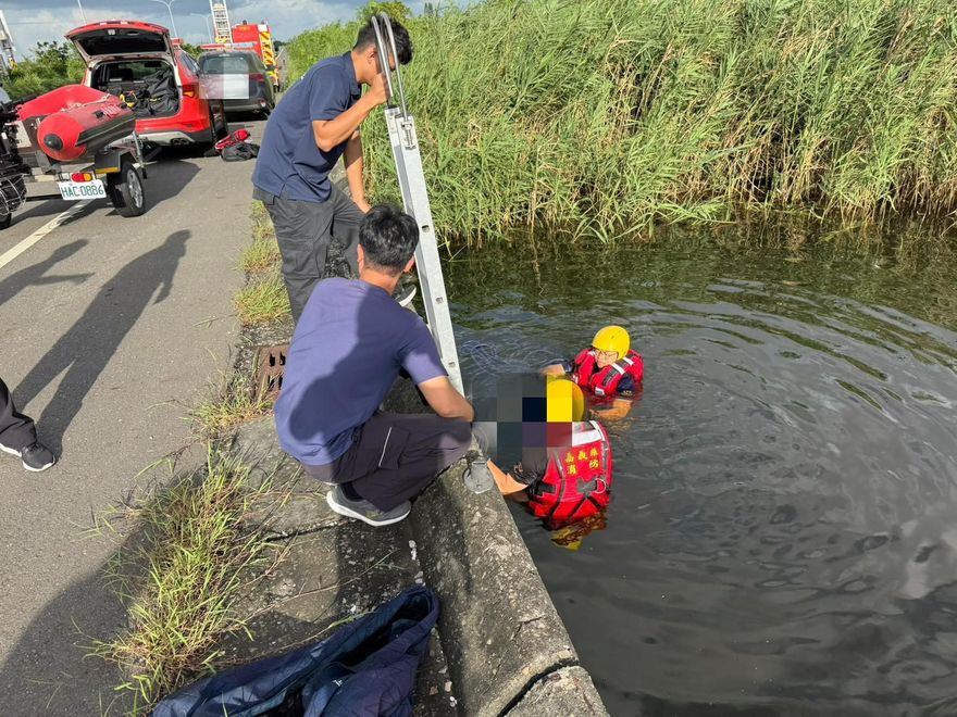 確定身亡！嘉義爆噩耗「7旬翁落水當場慘死」