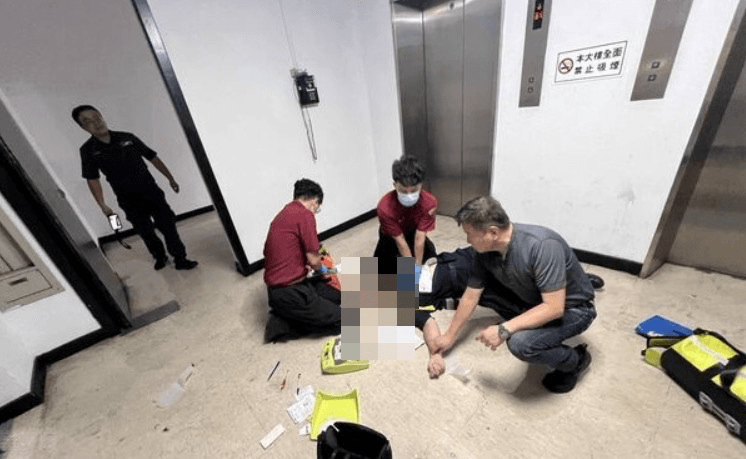 北市警突昏倒無呼吸心跳　同事AED急救援