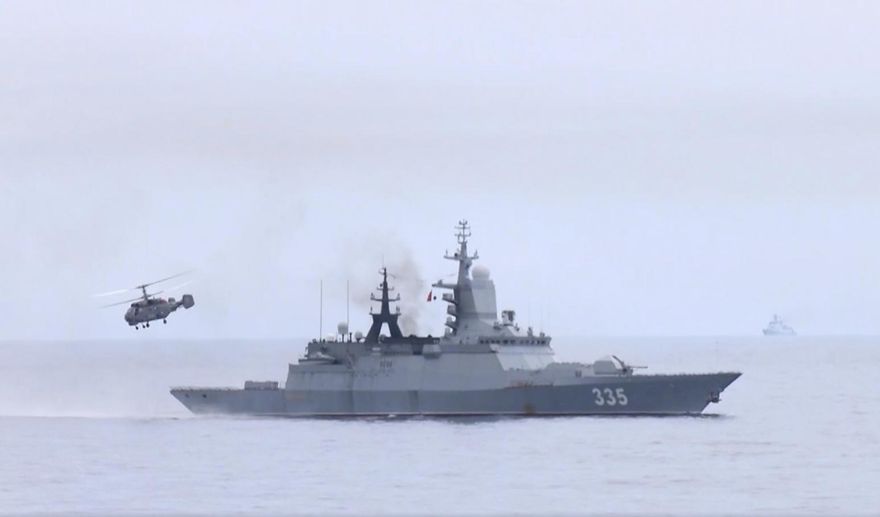 中俄艦隊離開堪察加半島　駛向太平洋執行「聯合巡航」