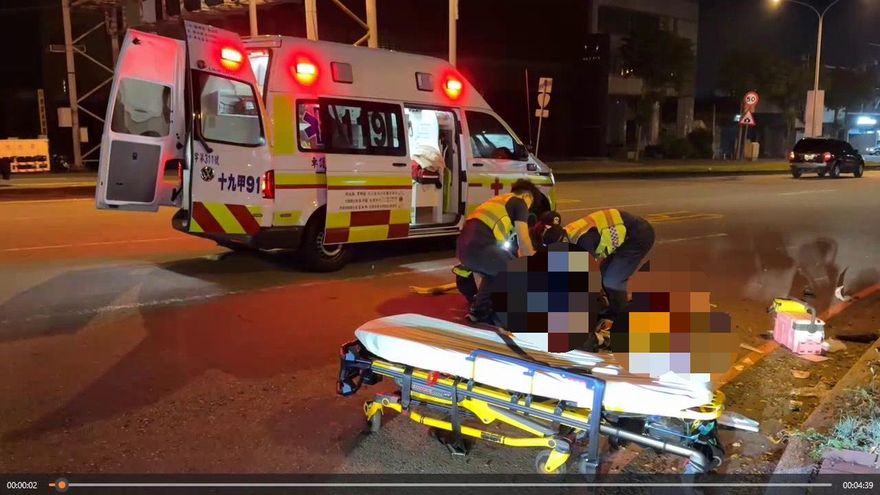 影/通通救不回來！台中女載男雙雙斷魂「竟是酒駕」
