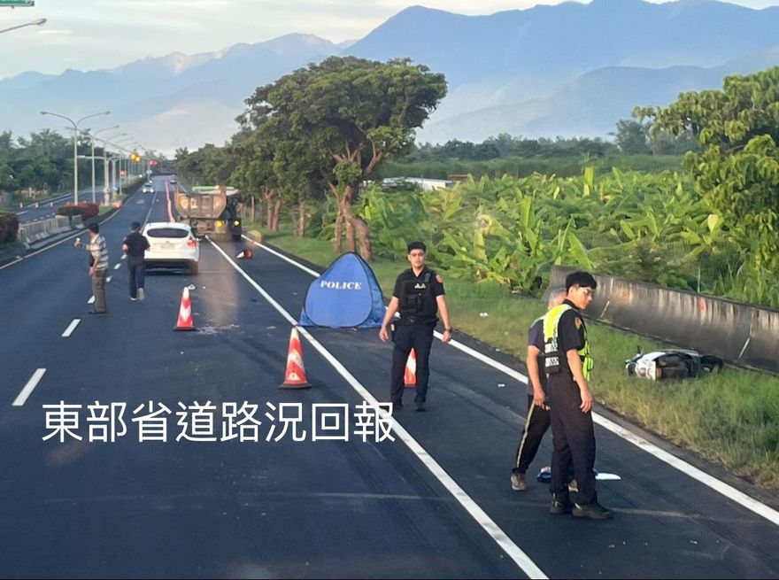 當場斷魂！花蓮壽豐大橋「砂石車撞機車」1人慘死