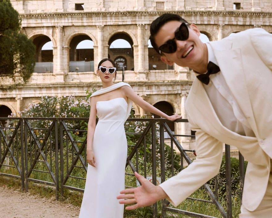 嫁富二代男友！林映唯曬絕美婚紗照　甜喊：他接住我的一切