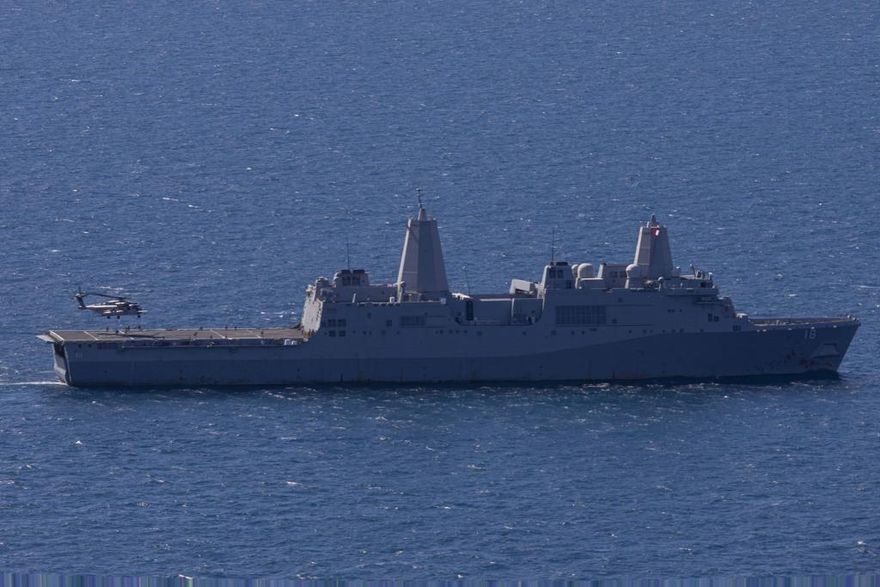 美軍兩棲艦沖繩外海嚴重失火！急向日方求援