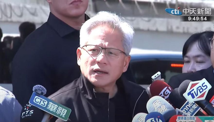重啟核三公投前夕來台　黃仁勳：「核能」也是很棒的選擇