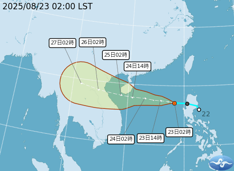 颱風「劍魚」最快今上午生成　屏東、台東發布大雨特報