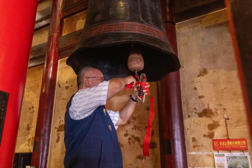 鬼門開！新港奉天宮「靜封鐘鼓」　避免誤擊驚嚇好兄弟