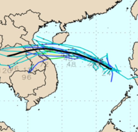 今午後雷雨彈擴大　吳德榮：南海熱帶擾動成颱機率略調高