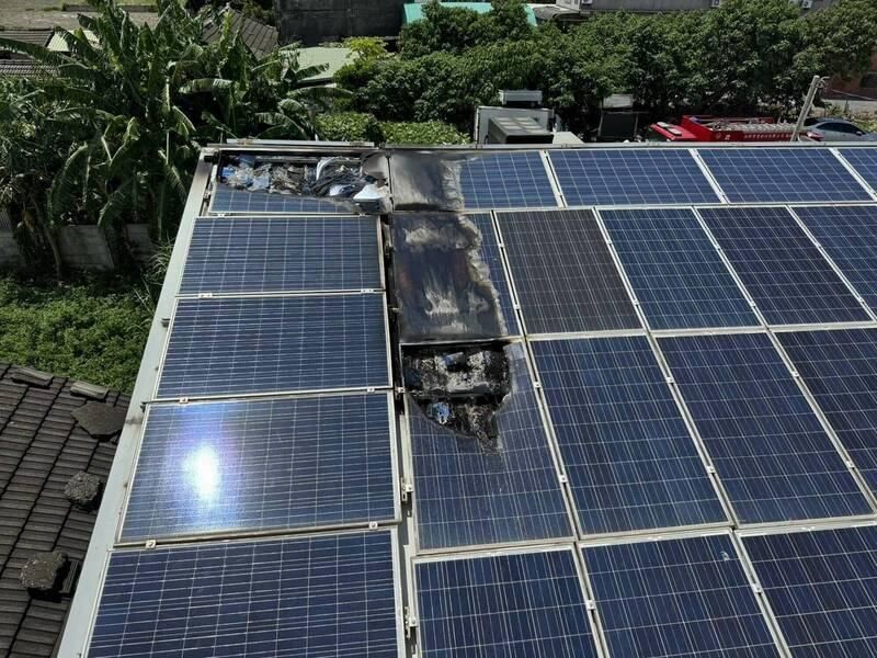 彰化太陽能板3年8起火災！　消防局揭「短路」為主因
