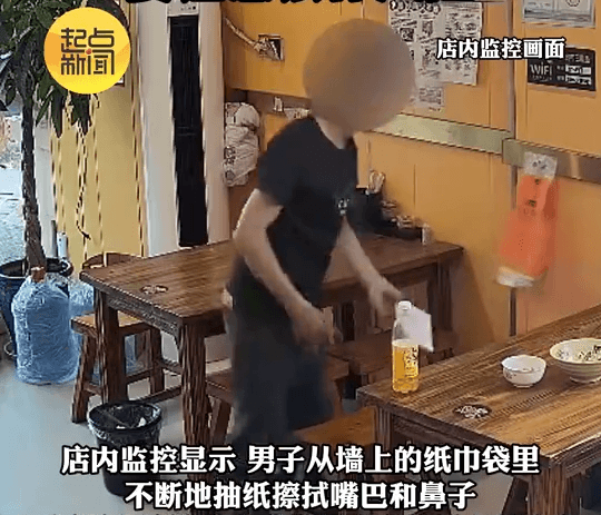 客人用餐「5分鐘狂抽40張衛生紙」　陸闆娘PO片公審引論戰