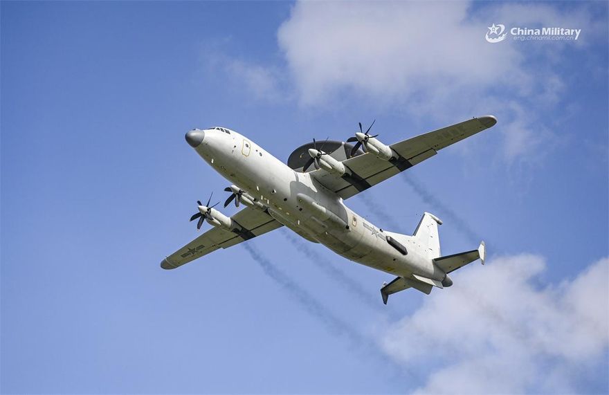 昨傳中、美軍機互嗆　今共機21架次實施「聯合戰備警巡」