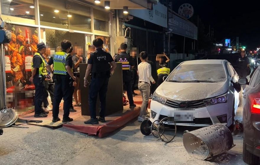 台東重大亂鬥！兩派人馬深夜球棒砸店　1人遭槍擊送醫