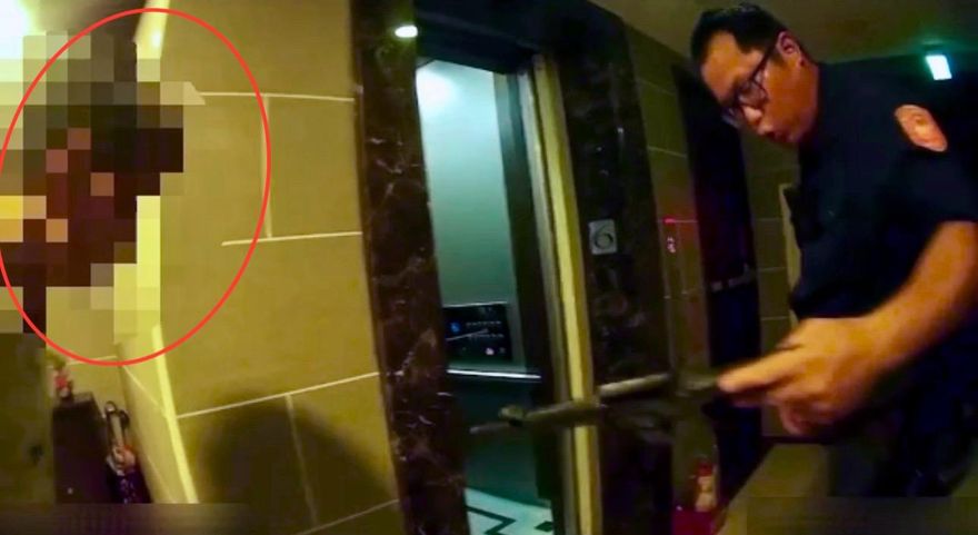 影/蘆洲男拿步槍向老母討錢　網友嚇壞PO網警速逮人