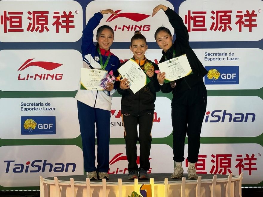 武術世錦賽/連3天登頒獎台！趙唐瑄女子南拳全能首奪牌