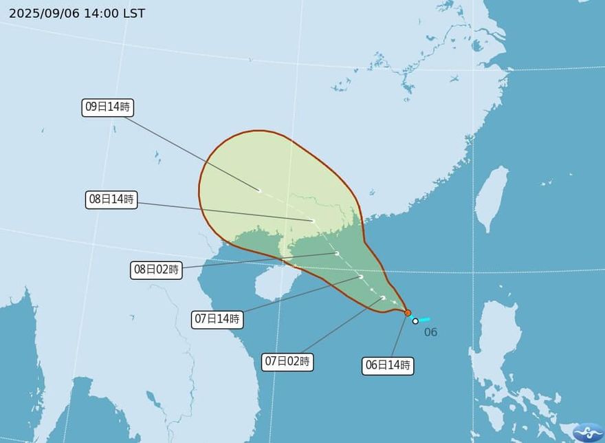 颱風塔巴將生成　7日留意午後雷陣雨