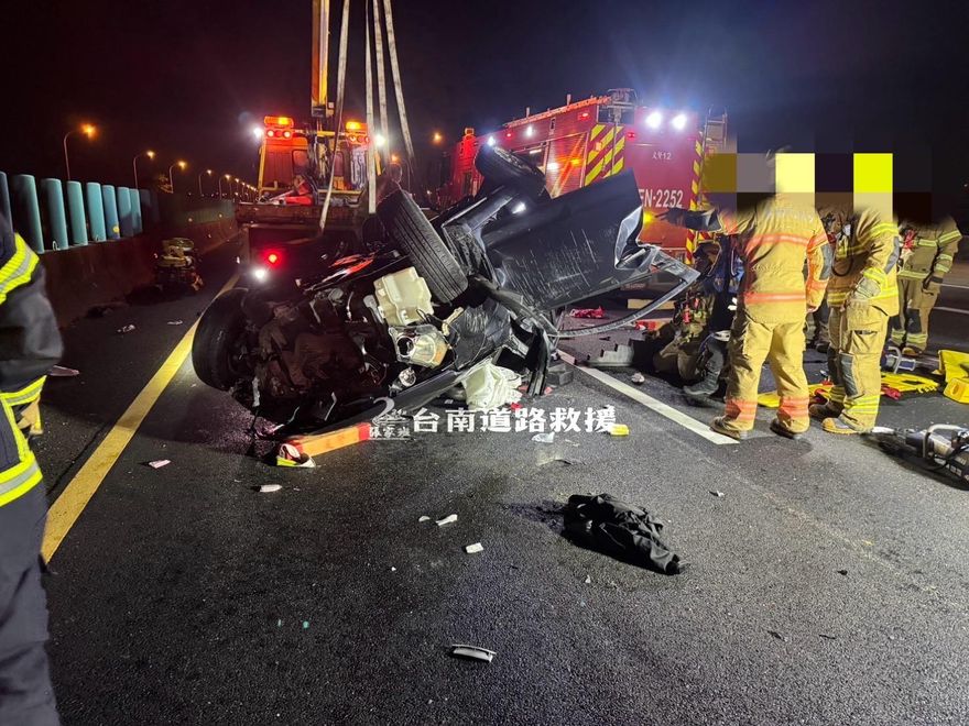 影/鬼月國道慘劇！「南台灣死亡車禍熱點」大追撞「1人命危」