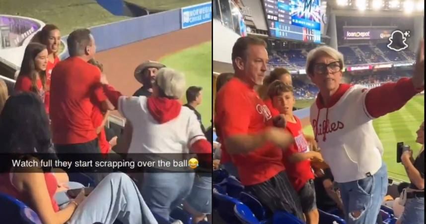 MLB/女球迷搶小男孩全壘打球！費城人球星暖送簽名球棒安撫