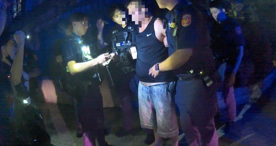 林口警遭重犯「開車高速衝撞」！　棄車逃2KM仍被逮