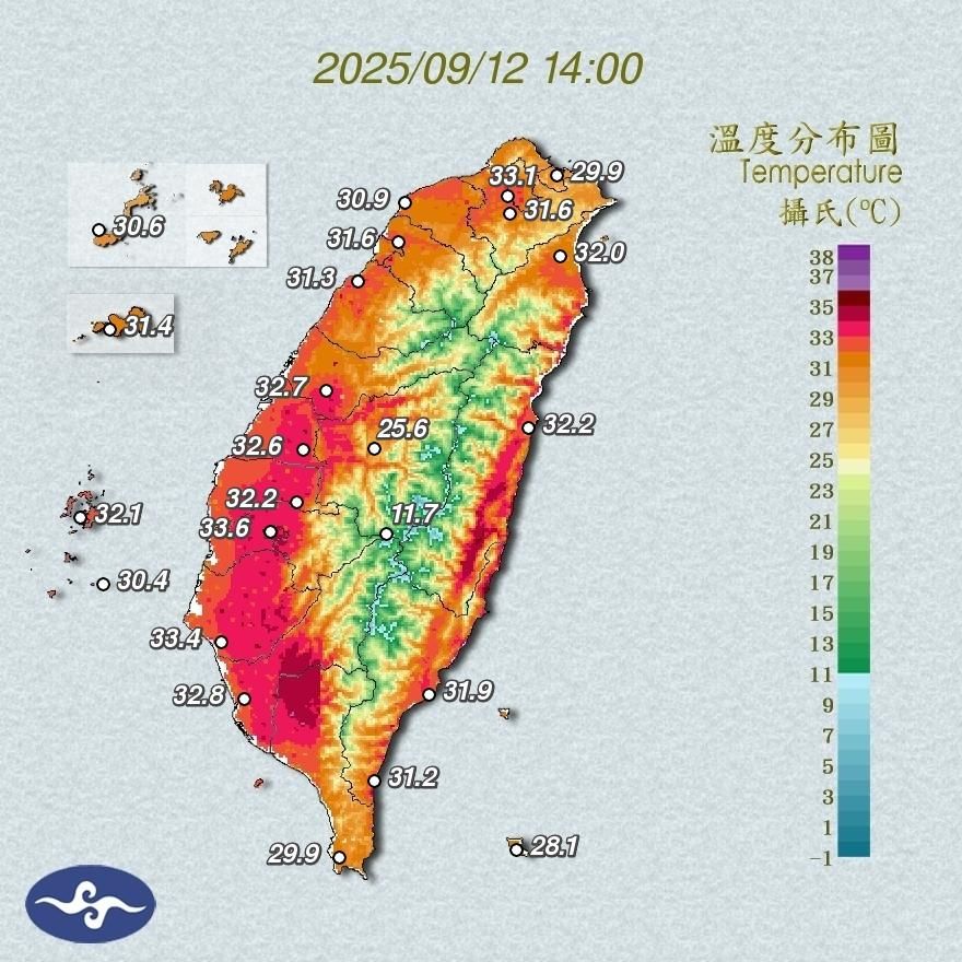 週五烤番薯！北南燒燙燙　8縣市高溫36度持續中