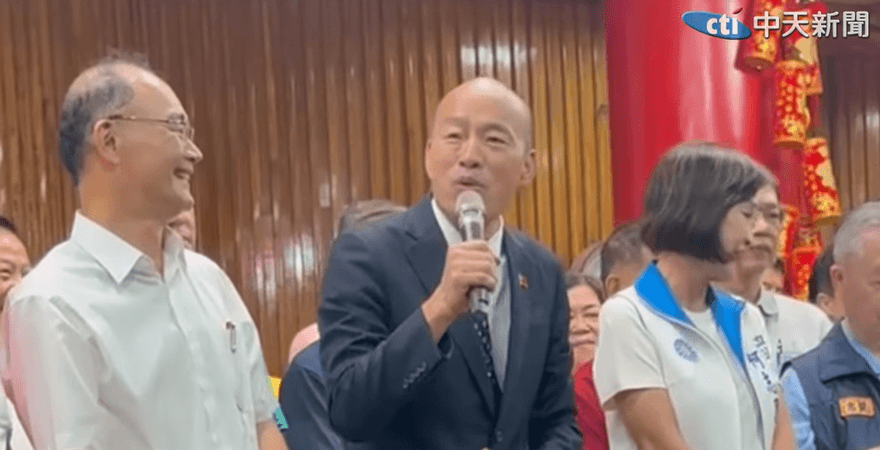 久違回高雄「近鄉情怯」　韓國瑜自嘲當院長一年半頭髮掉光光