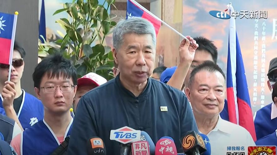 影/張亞中登記參選國民黨主席！點名趙少康向黨員道歉
