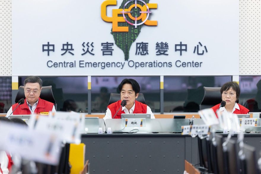 嚴防樺加沙外圍環流侵襲　賴清德下令國軍整備「待命救災」