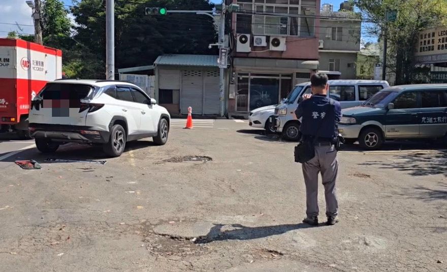 影/新竹街頭驚傳槍響！桃警、霹靂小組「十多人圍捕」