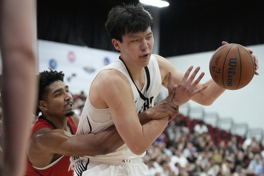 NBA/楊瀚森單節轟14分！拓荒者1分險勝　外媒讚：陸版約基奇