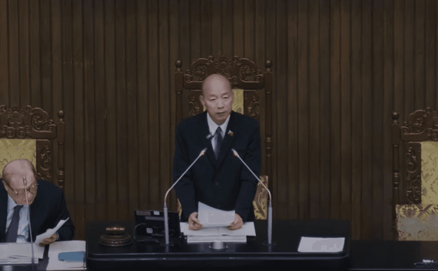 立法院長上班日常全曝光！韓國瑜：沒有太多起伏、只有腳步匆匆