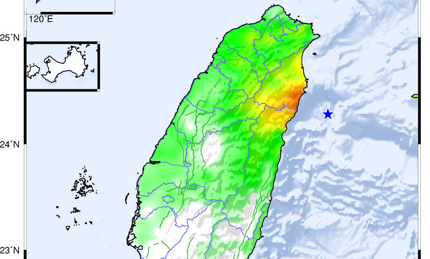 東部海域連2震！氣象署：3天內防規模4.5以上餘震