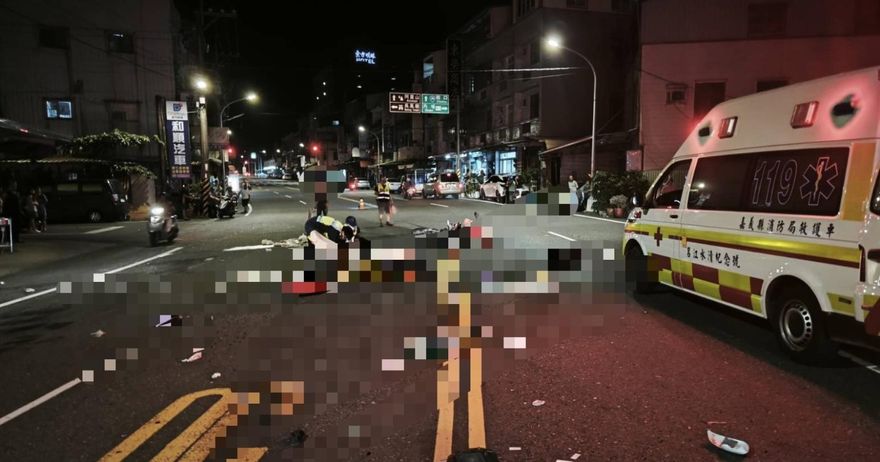 嘉義中埔台18線車禍！7旬女騎士遭撞重傷　送醫不治