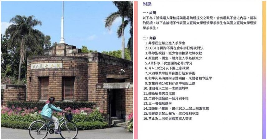 自爆「跟阿嬤發生過性行為」　台大性平會候選人澄清：外送高溫茶