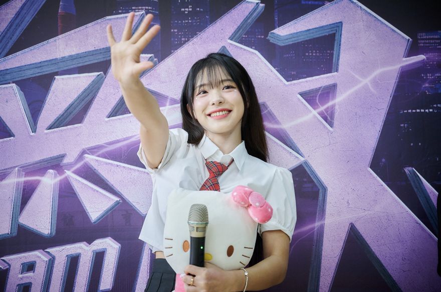 李多慧籃球開球處女秀！應援台啤雲豹　先練投籃怕沒進