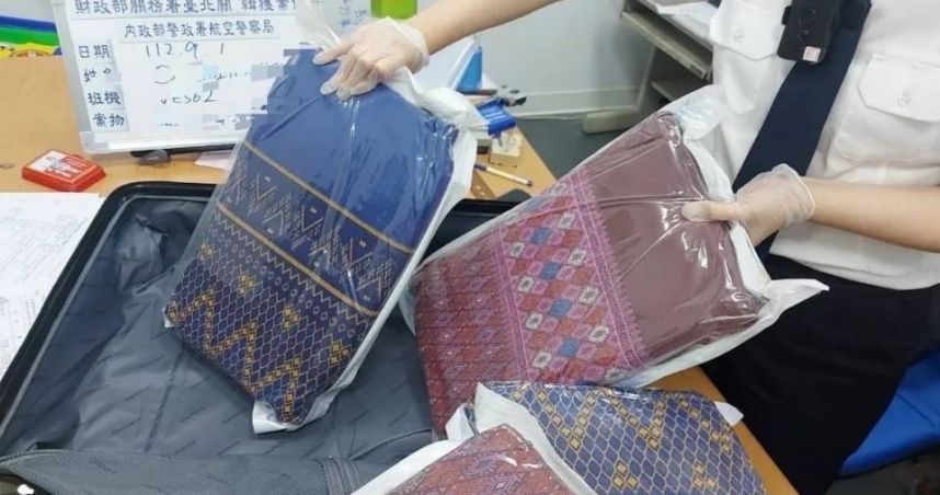 假觀光真運毒！2泰女行李藏市價上億海洛因闖關　X光一掃「原形畢露」
