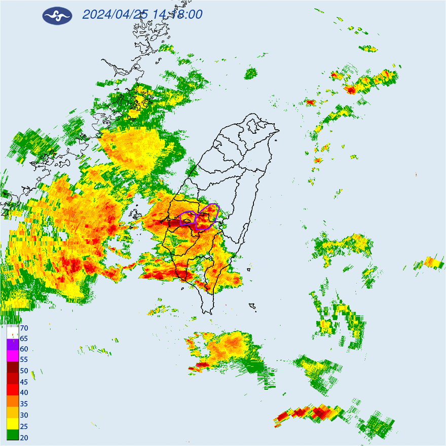 國家級警報響了！5縣市大雨開炸　外出慎防強陣風、溪水暴漲