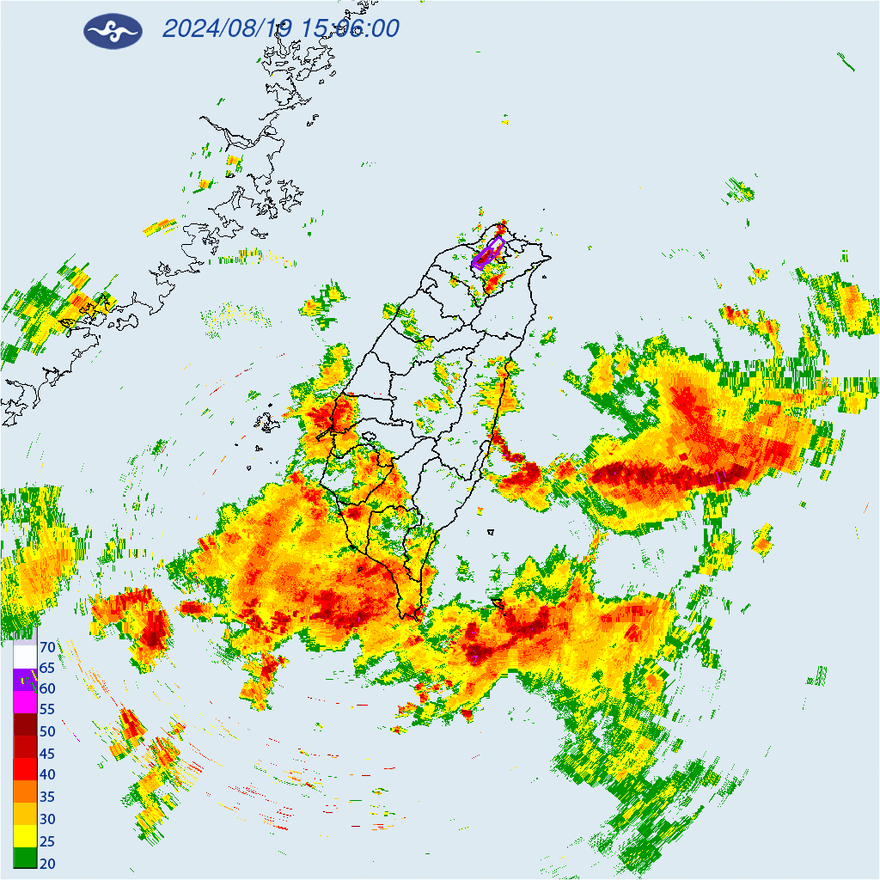 快訊/國家警報狂響！雷雨彈灌北北桃「士林暴雨告警」