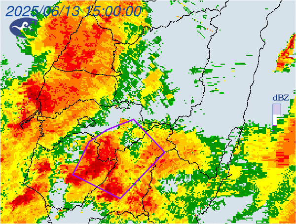 雷雨開轟嘉義、台南、高雄　20行政區列警戒範圍