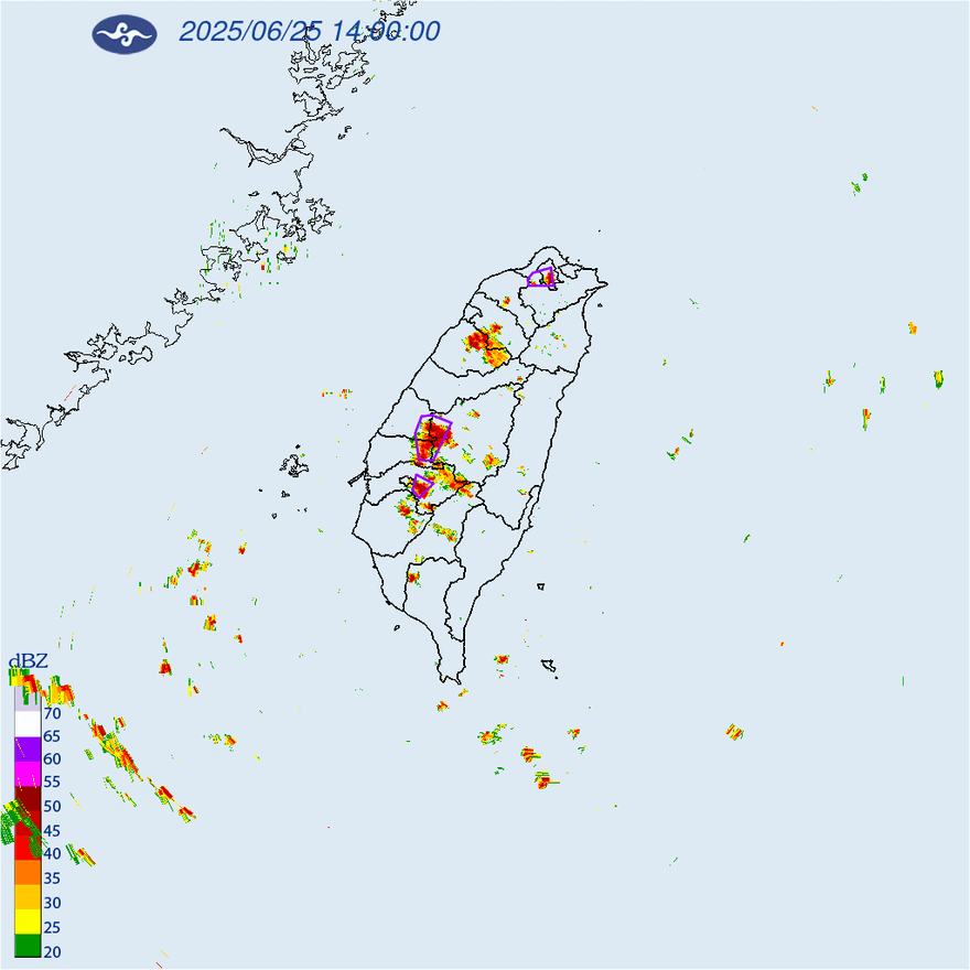 台北市國家警報響！4縣市當心大雷雨　慎防淹水、雷擊