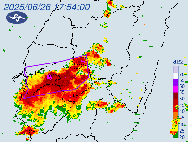 下班注意！大雷雨轟中部5縣市　留意雷擊、低能見度