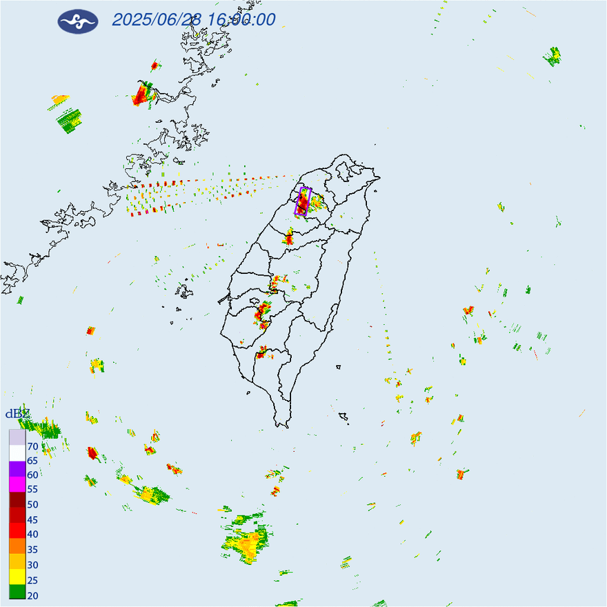 竹苗地區大雷雨狂轟！　恐有淹水危險
